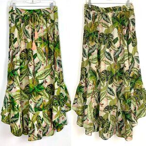 Z&L EUROPE Rio Jungle Maxi Skirt Brand New With Tag Attached Large